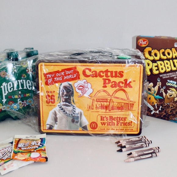 TRAVIS SCOTT X MCDONALDS Cactus Pack Vintage Lunch Box - Picture 7 of 8